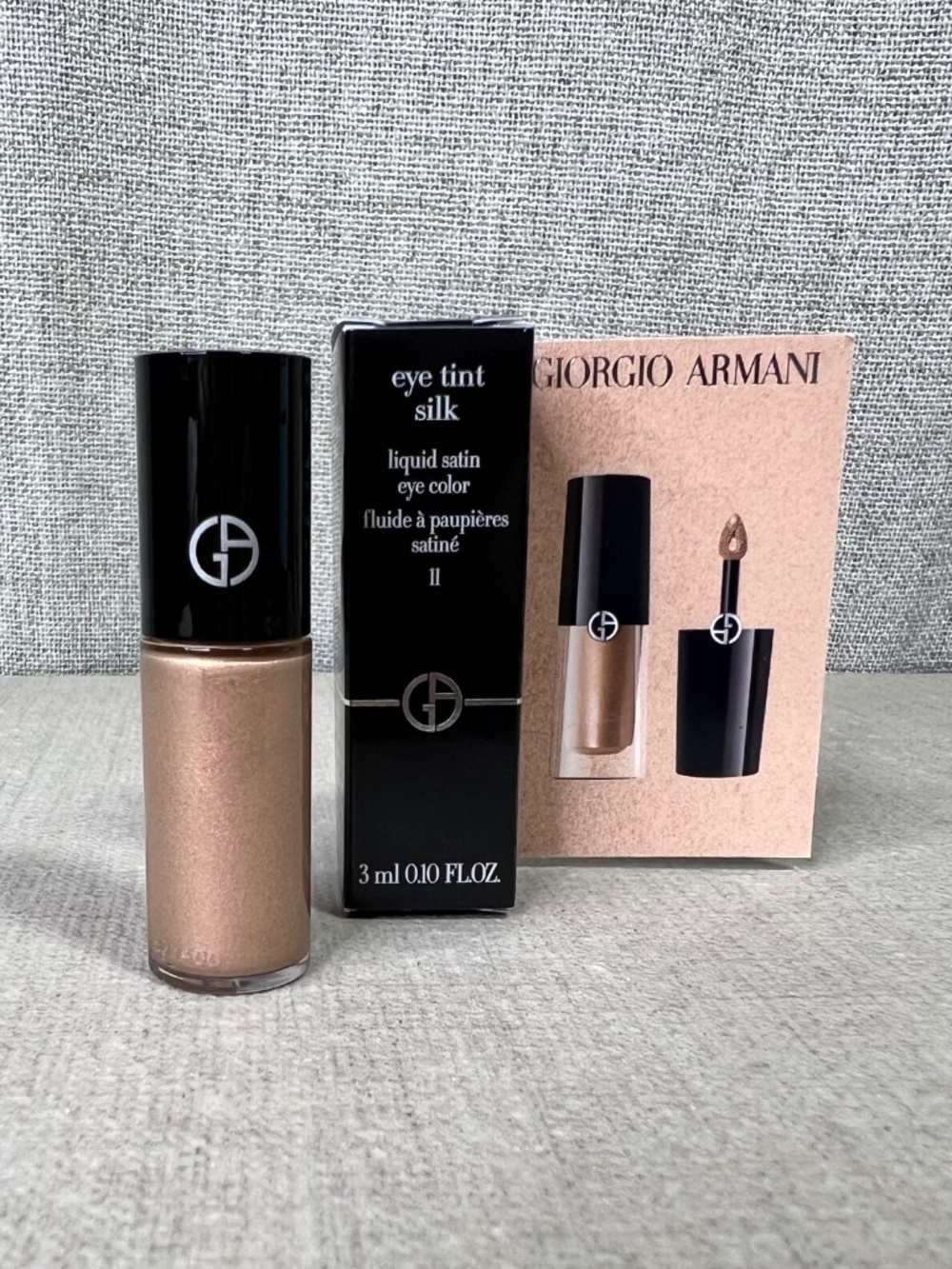 ❤️ Armani Beauty Eye Tint Long-Lasting Liquid Eyeshadow mini - Picture 2 of 9